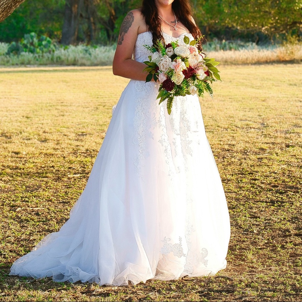 David’s Bridal Wedding Dress